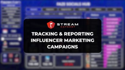 Influencer Marketing Reporting Cover Image - Stream Hatchet